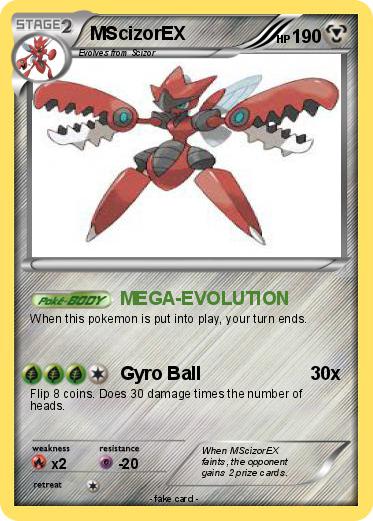 Pokemon MScizorEX