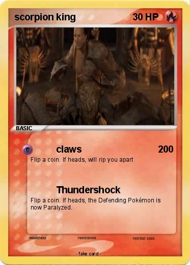 Pokemon scorpion king