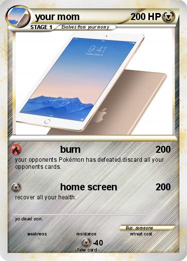 Pokemon your mom