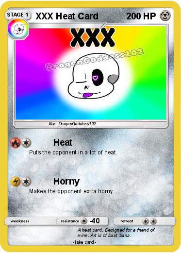 Pokemon XXX Heat Card
