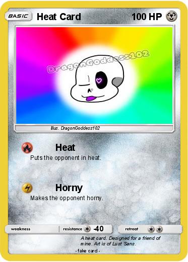 Pokemon Heat Card