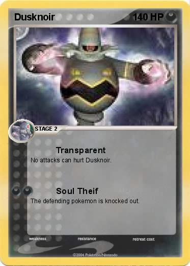 Pokemon Dusknoir       
