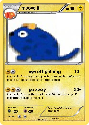 Pokemon moove it