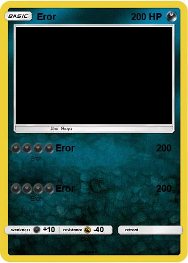Pokemon Eror