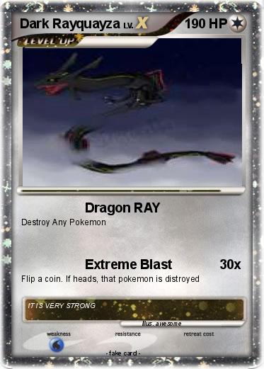 Pokemon Dark Rayquayza