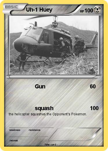 Pokemon Uh-1 Huey