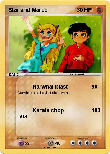 Pokemon Star and Marco