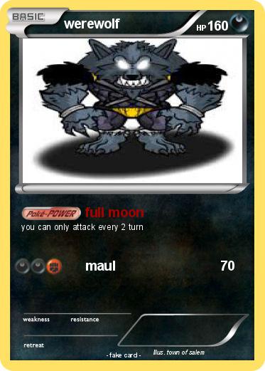 Pokemon werewolf