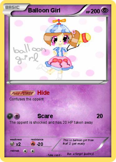 Pokemon Balloon Girl