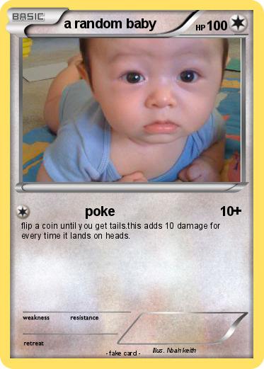 Pokemon a random baby