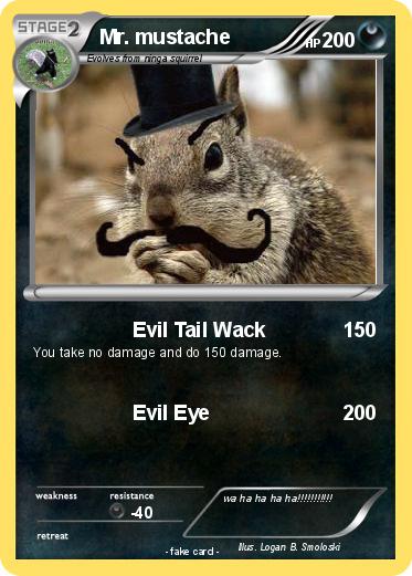 Pokemon Mr. mustache