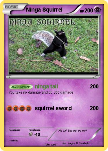 Pokemon Ninga Squirrel