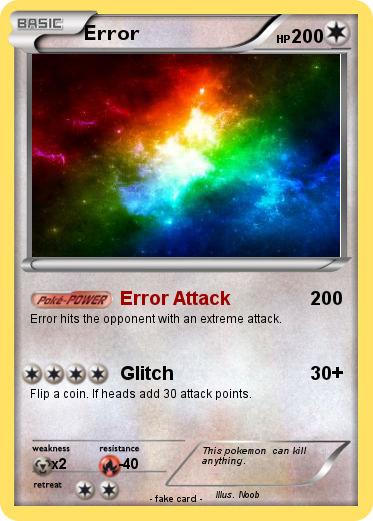 Pokemon Error