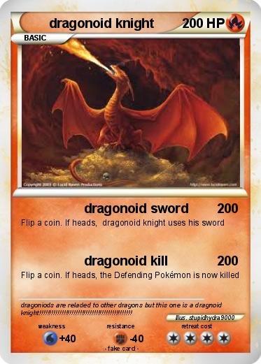 Pokemon dragonoid knight