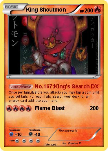 Pokemon King Shoutmon