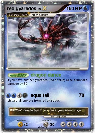 Pokemon red gyarados