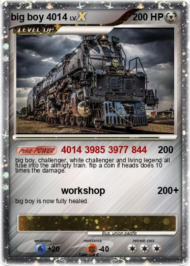 Pokemon big boy 4014