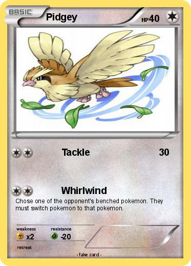 Pokemon Pidgey
