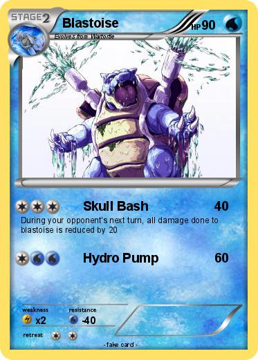 Pokemon Blastoise