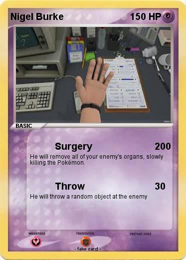 Pokemon Nigel Burke