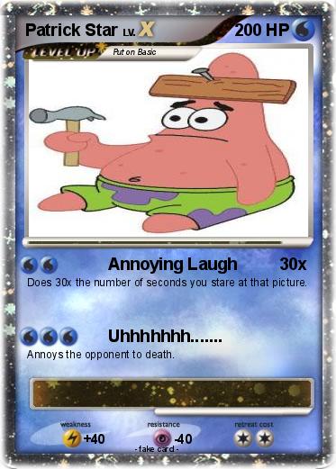 Pokemon Patrick Star