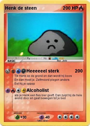 Pokemon Henk de steen