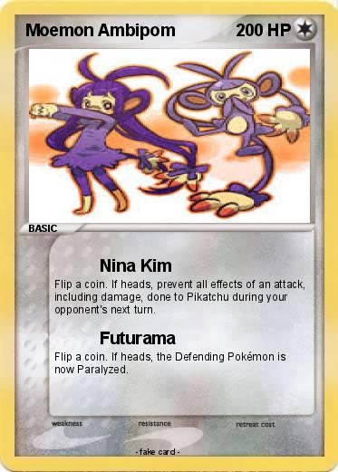 Pokemon Moemon Ambipom