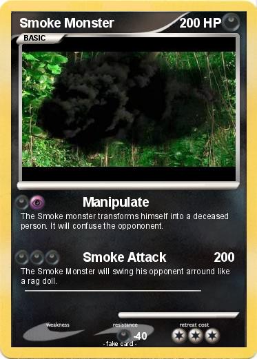 Pokemon Smoke Monster