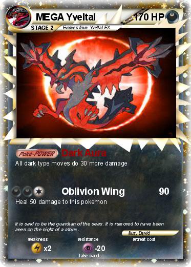 Pokemon MEGA Yveltal