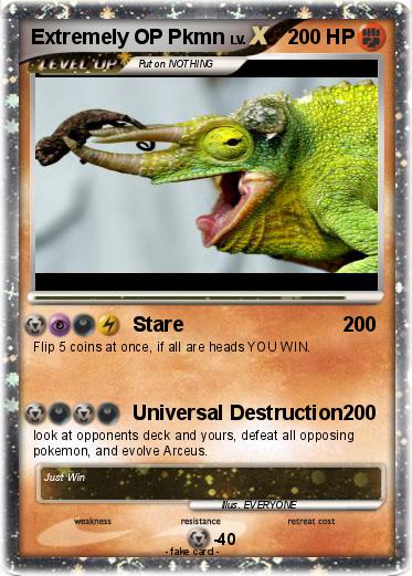 Pokemon Extremely OP Pkmn