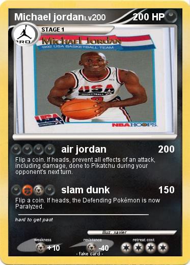 Pokemon Michael jordan