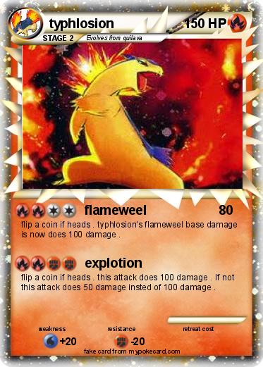 Pokemon typhlosion
