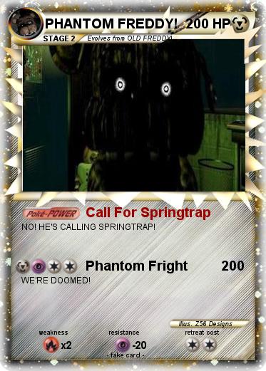 Pokemon PHANTOM FREDDY!