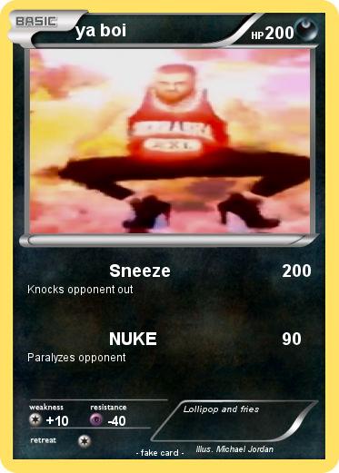 Pokemon ya boi