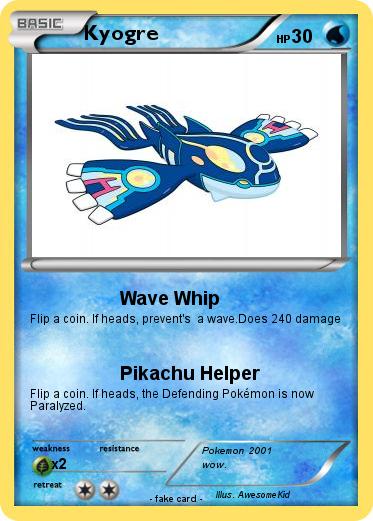 Pokemon Kyogre