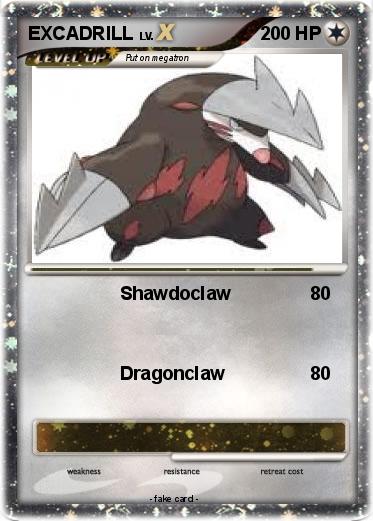 Pokemon EXCADRILL