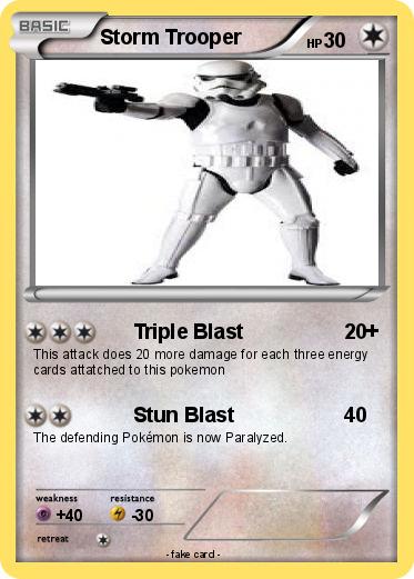 Pokemon Storm Trooper