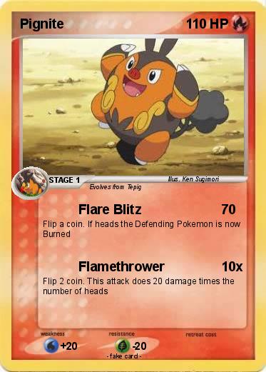 Pokemon Pignite