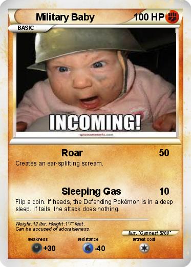 Pokemon Military Baby