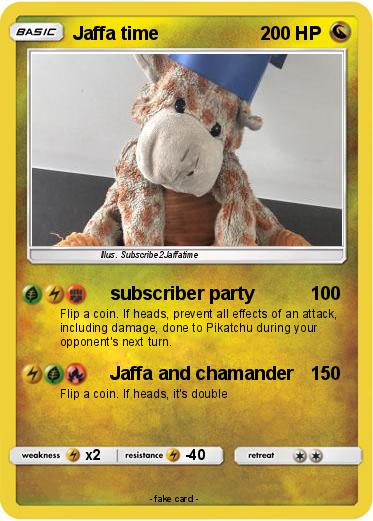Pokemon Jaffa time