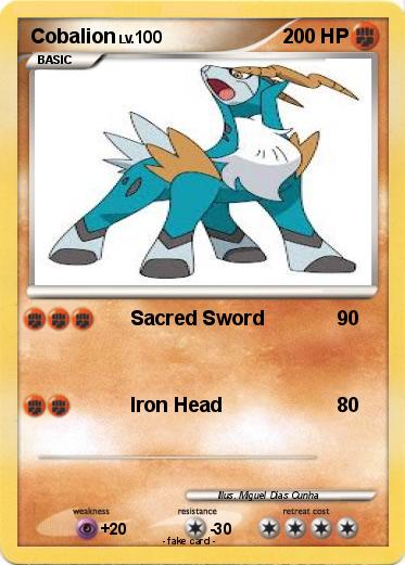 Pokemon Cobalion