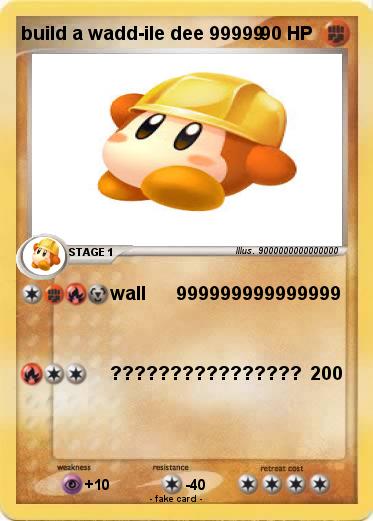 Pokemon build a wadd-ile dee 99999