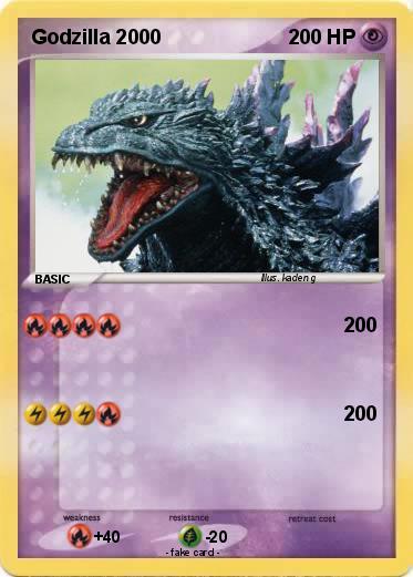 Pokemon Godzilla 2000