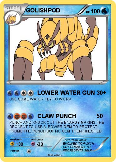 Pokemon GOLISHPOD