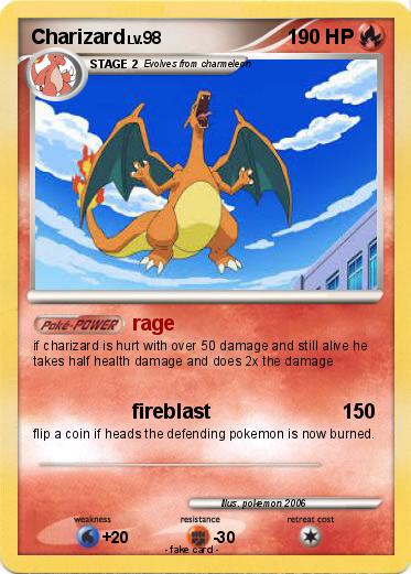Pokemon Charizard