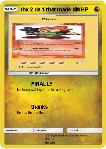 Pokemon thx 2 da 1 that made dis