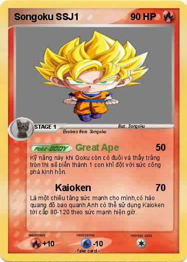 Pokemon Songoku SSJ1