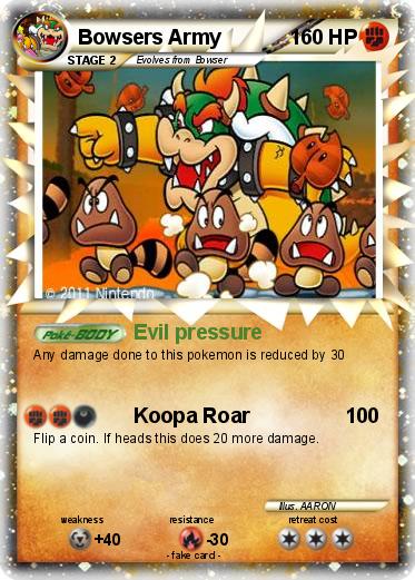 Pokemon Bowsers Army