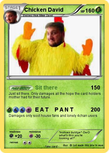 Pokemon Chicken David
