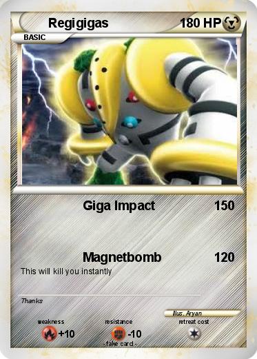 Pokemon Regigigas